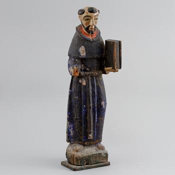 FIGURIN, trä, 1800-tal.