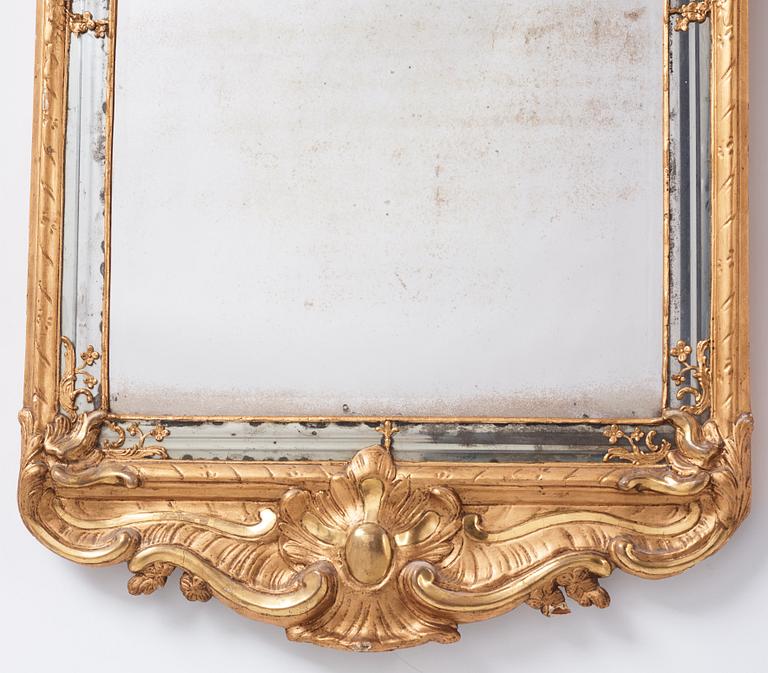 Spegel, Stockholmsarbete, 1700-talets andra hälft, Rokoko.
