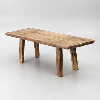 Table, folk art, so-called “Hedningabord”, 18th/19th century.