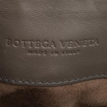 Bottega Veneta, 'Olimpia' quilted velvet shoulder bag.