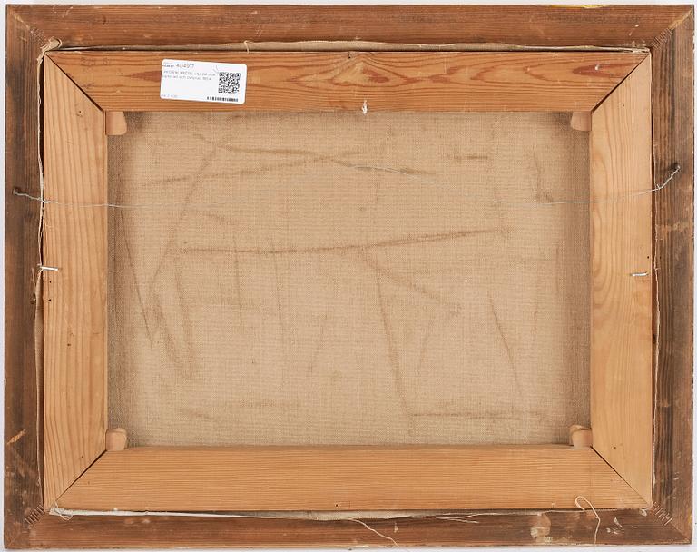 FREDRIK KREBS, olja på duk. Signerad och daterad 1924.