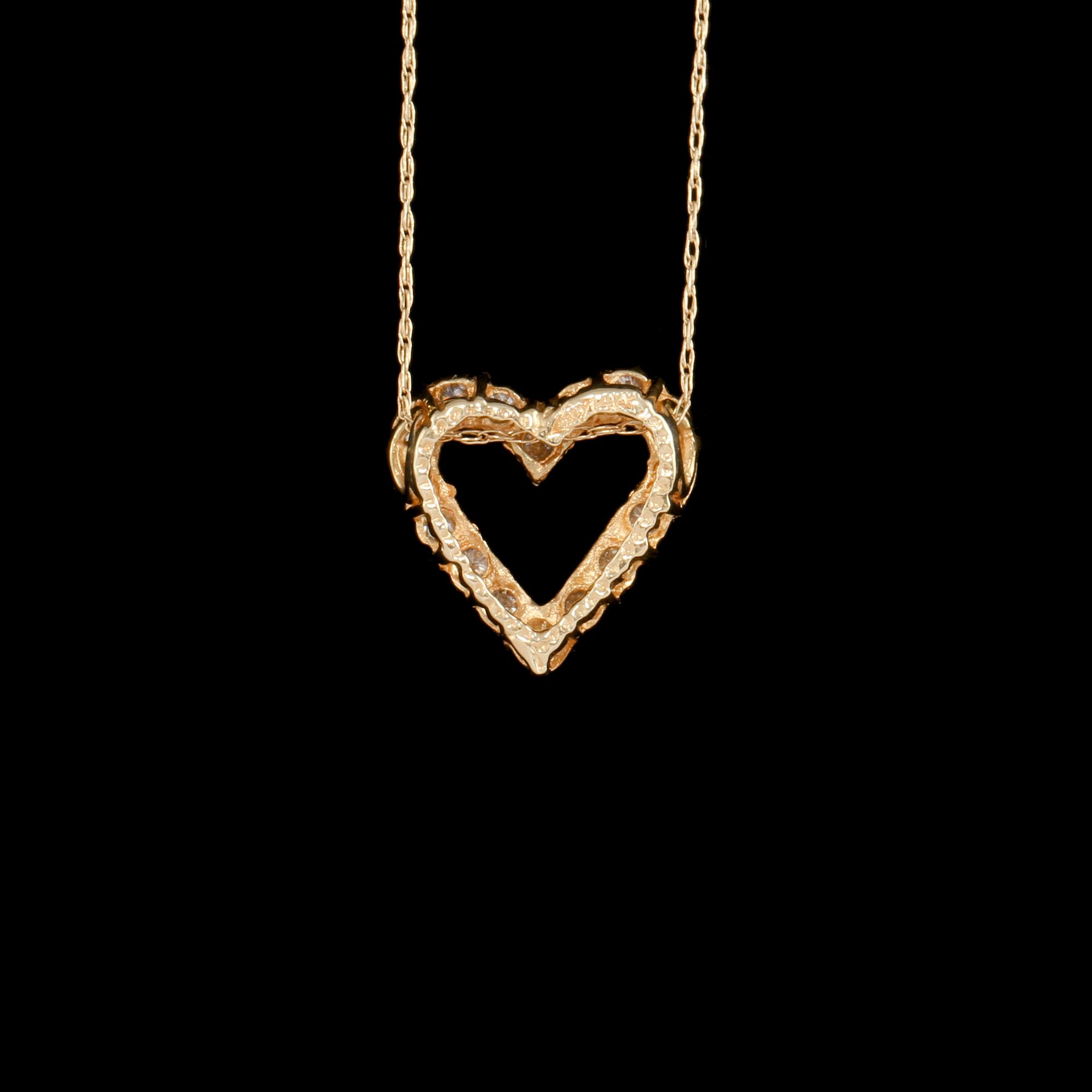 HÄNGE, 14K guld med 16 briljantslipade diamanter, utländska stämplar. Vikt 1,7 g.