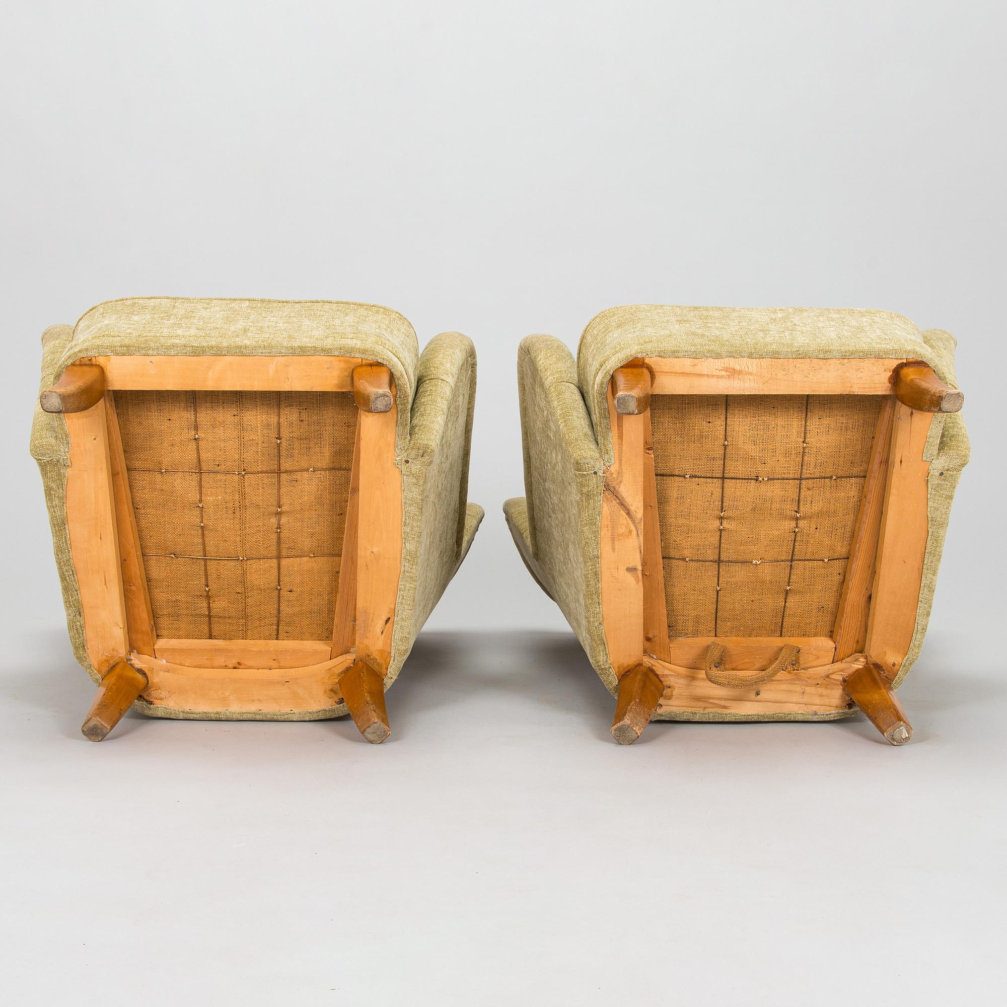 Nojatuolipari, 1900-luvun puoliväli.