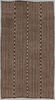 A CARPET, flat weave, around 274 x 150 cm.