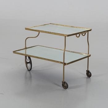 A Josef Frank tea trolley model number 889 for Svenskt Tenn Stockholm.