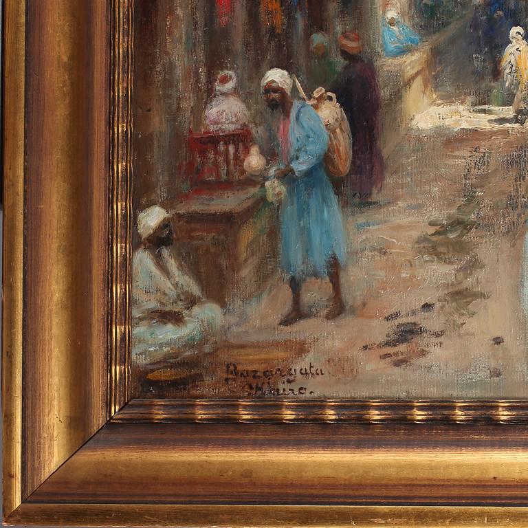 FRANS WILHELM ODELMARK, olja på duk, signard.