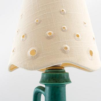 Wilhelm Kåge, lamp and lid vase mid-20th century.