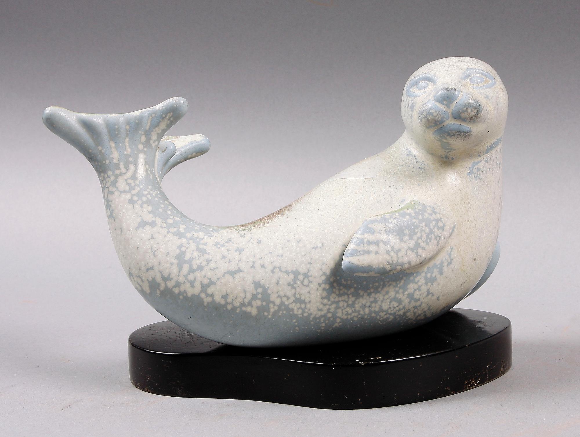 FIGURIN, stengods, Gunnar Nylund, Rörstrand.