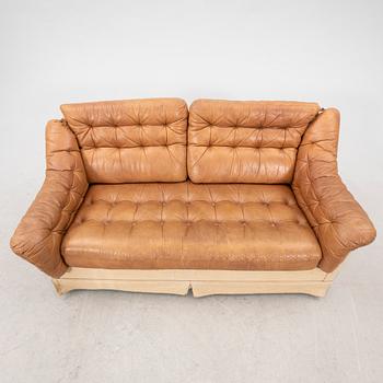 A leather sofa from DUX, second half of the 20th century.