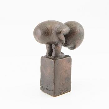 Lisa Larson, sculpture "Myran", bronze, no 202.