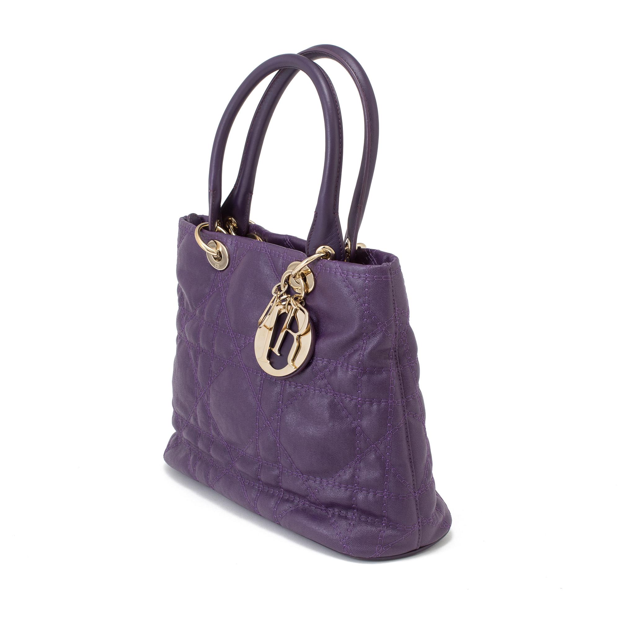 VÄSKA, "Lady Dior Cannage", Christian Dior.