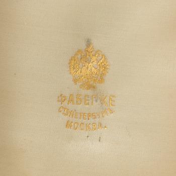 A case, marked Fabergé.