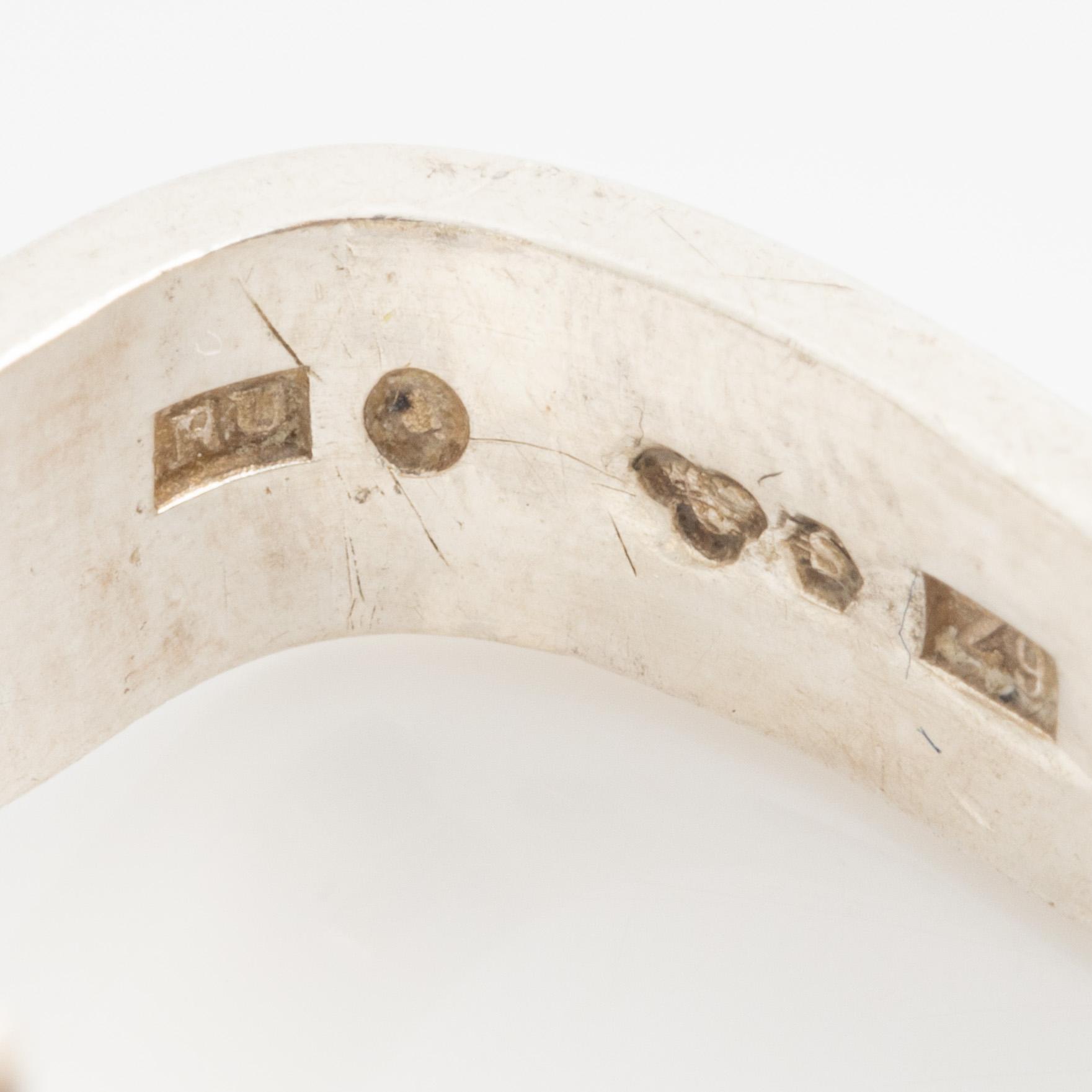 Rey Urban, ring and bracelet, silver.
