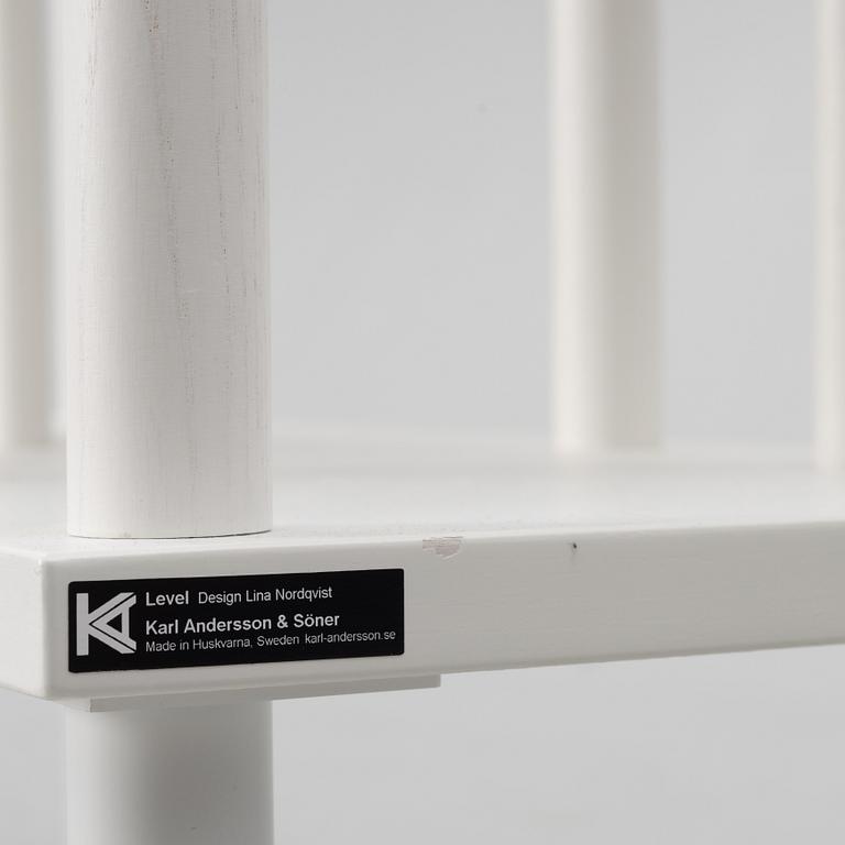 Lina Nordqvist, bookcase, "Level", Karl Andersson & Söner, Huskvarna.