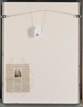 EINO RUUTSALO, träsnitt, signerat och daterat 1958,  numrerat K.V.