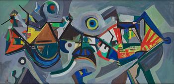 Leif Ericson, "Komposition I".