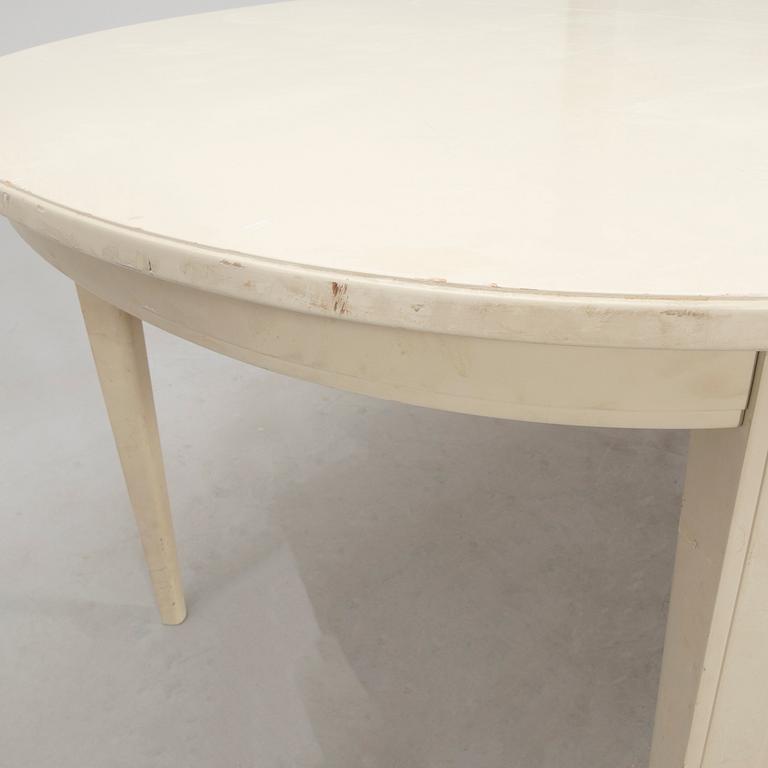 Carl Malmsten, dining table "Herrgården" from the latter part of the 20th century.