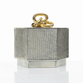 Estrid Ericson, a pewter box, "Panama", Svenskt Tenn.