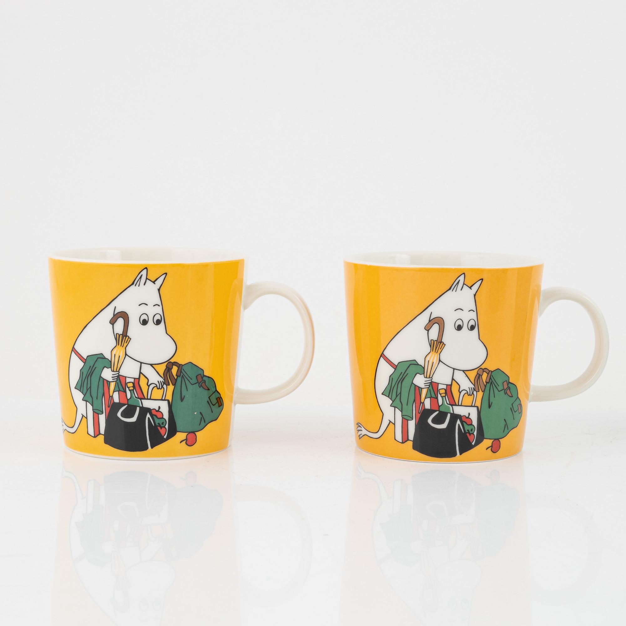 Muminmuggar, 8 st, Moomin Characters, Arabia.