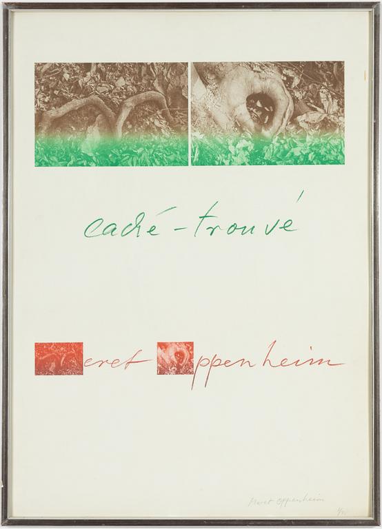 Meret Oppenheim, "Caché-trouvé".