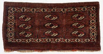Antik Yomud Torba, Västra Turkmenistan, ca 86 x 44 cm.
