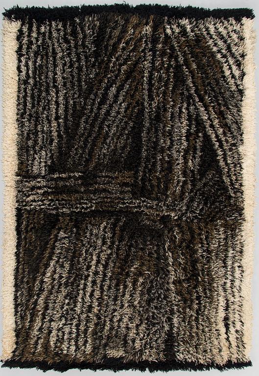 Kirsti Ilvessalo, ryijy, malli Suomen Käsityön Ystävät. Noin 175 x 120 cm.