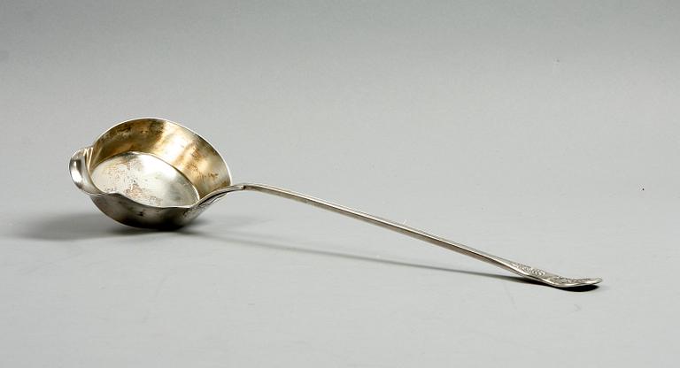 SOPPSLEV, silver, Gustav Möllenborg, Stockholm 1860.