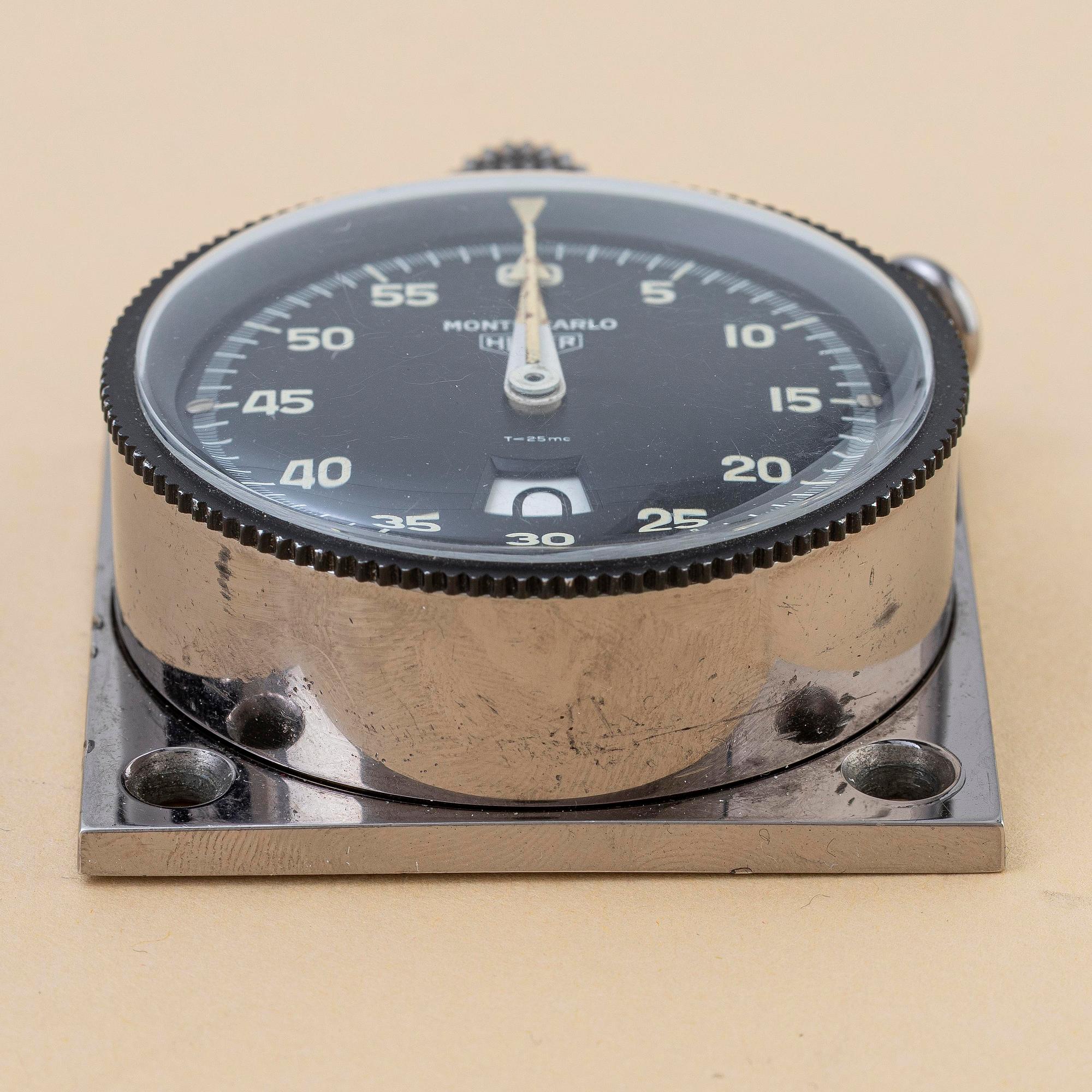 Heuer, Monte-Carlo, "Winner of the Acropolis Rally 1965 Carl Magnus Skogh and Lennart Berggren", ca 1965.