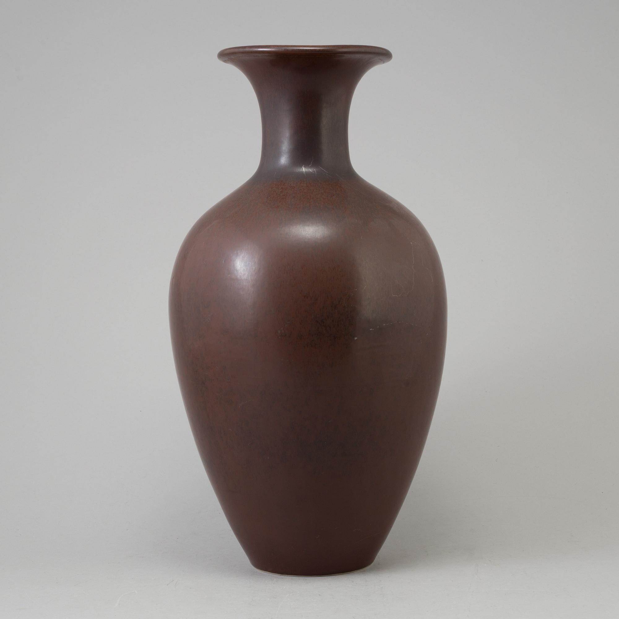 Gunnar Nylund Stoneware floor vase from Rörstrand.