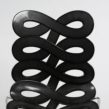 Four late 20th century "Diva" chairs designed by Gino Carollo for Ciacci Kreaty.
