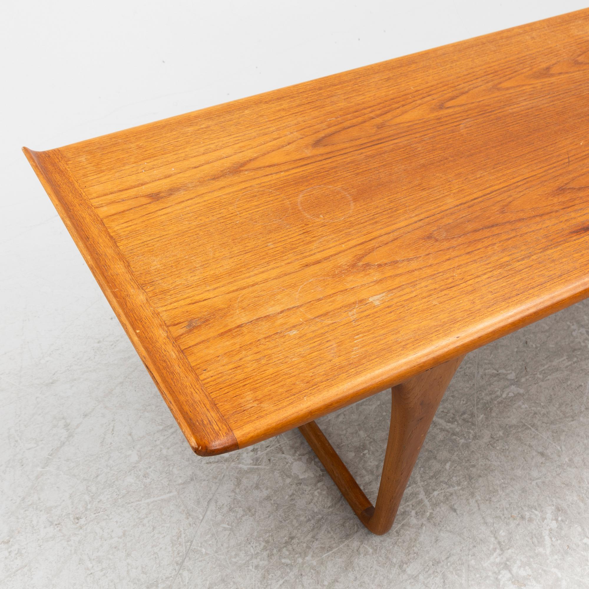 Soffbord, teak, Sverige, 1950-tal.