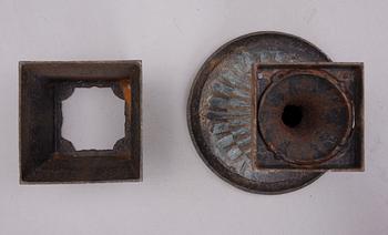 TRÄDGÅRDSURNOR, 2 st, 1900-talets slut.