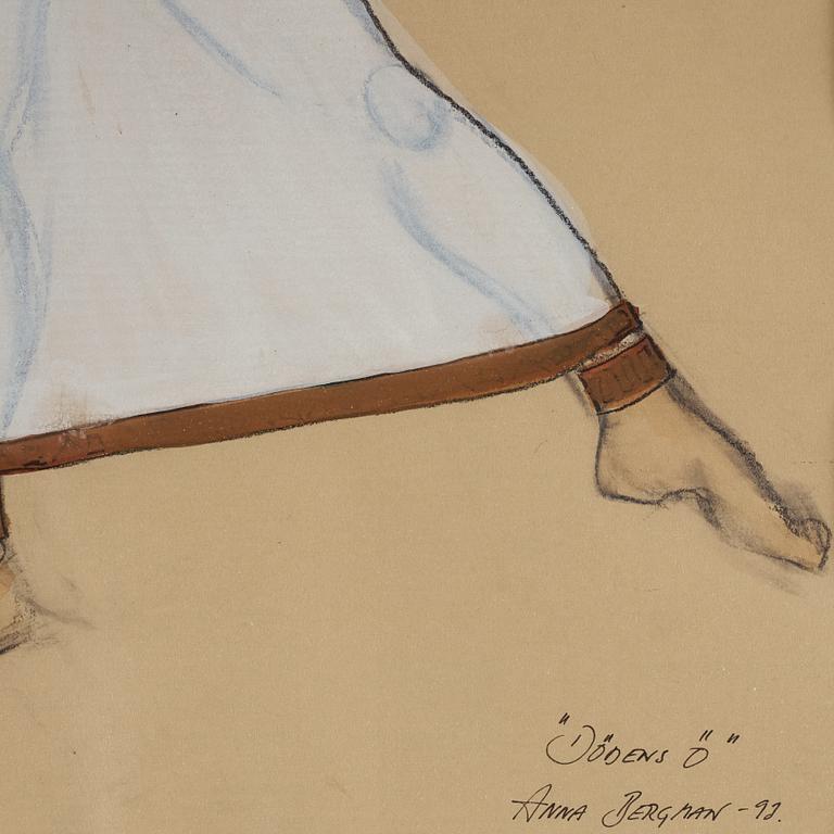 Anna Bergman, "Dödens ö".