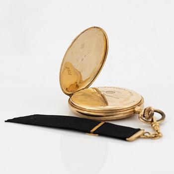 Le Parc, pocket watch, hunter, 50 mm.