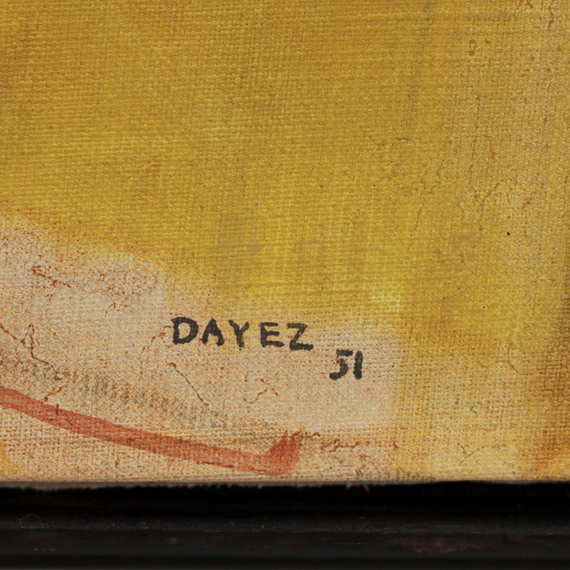 GEORGE DAYEZ, olja på duk, sign o dat- 51.