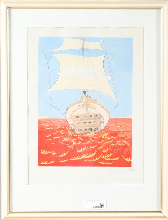 SALVADOR DALI, litografi, sign o numr 191/195.