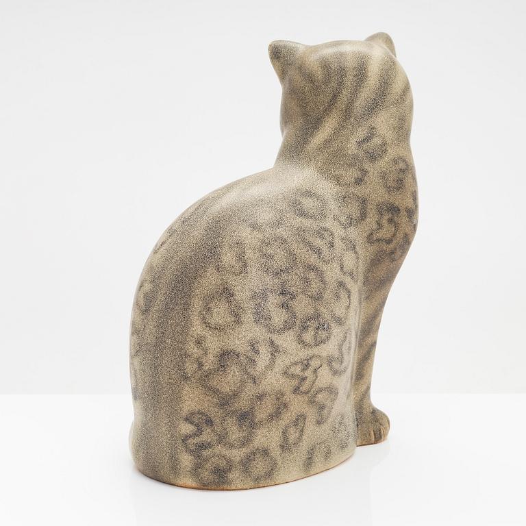 Lisa Larson, A cat figurine, K-Studio, Gustavsberg.