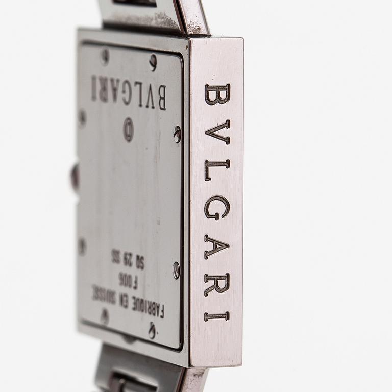 Bulgari, Quadrato, wristwatch, 29 x 29 mm.