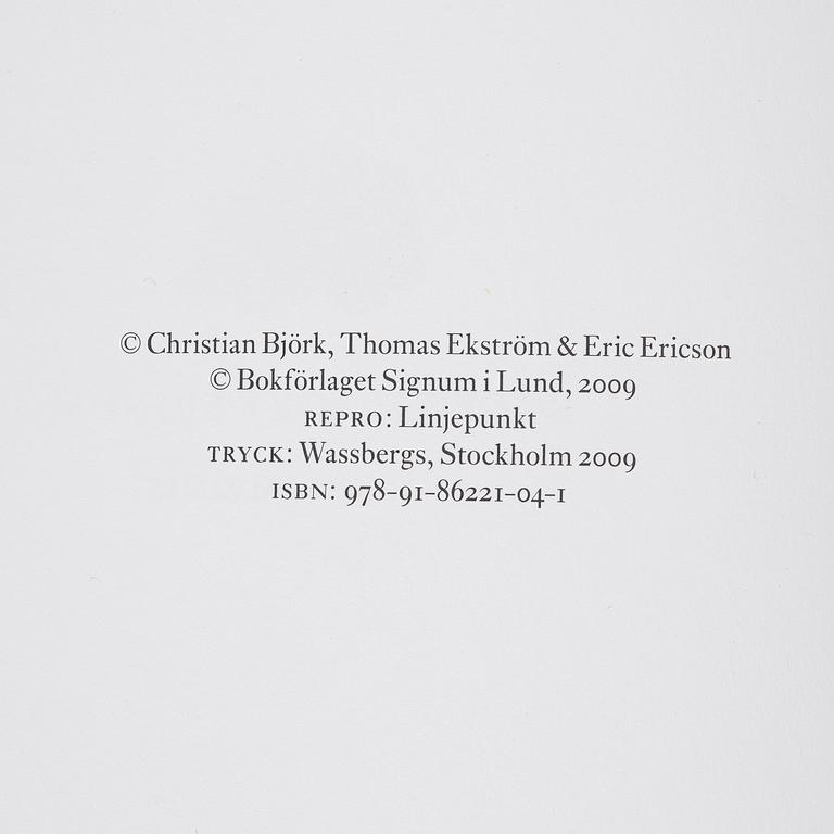 "Axel Einar Hjorth Furniture Architect" book, Christian Björk, Thomas Ekström, and Eric Ericson, Signum, 2009.