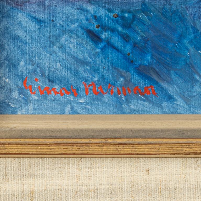 Einar Nerman, oil on panel, signed.