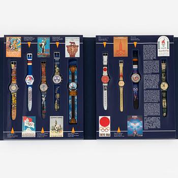 Swatch historical Olympic games collection.