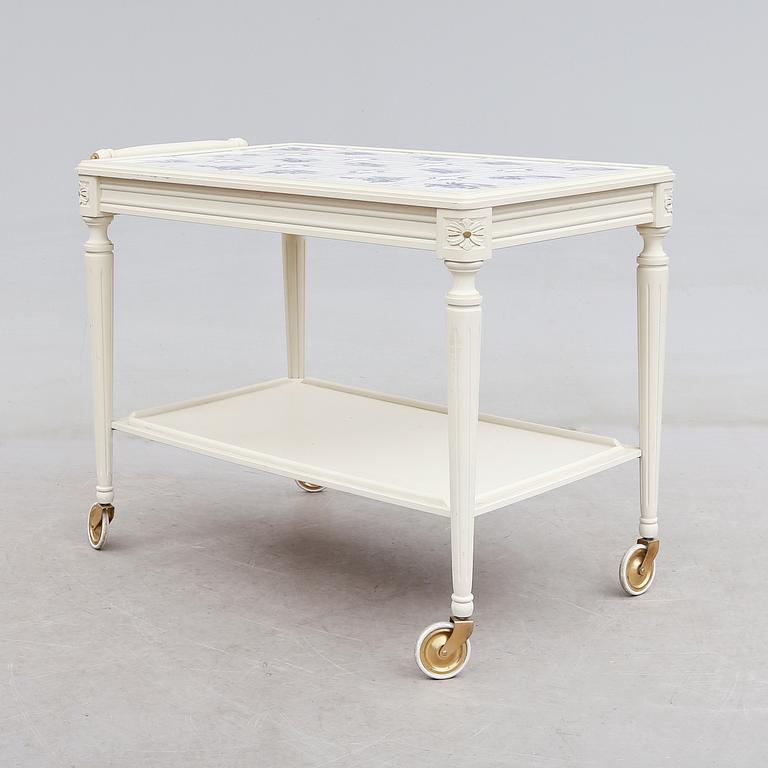 SERVERINGSVAGN, gustaviansk stil, 1900-talets andra hälft.