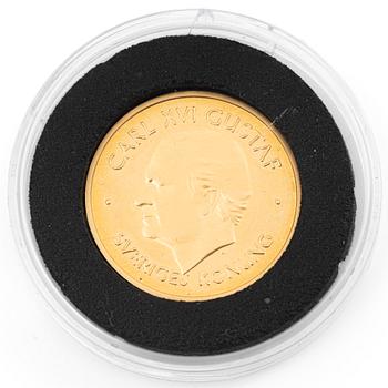 Gold coin, Sweden, Carl XVI Gustav, SEK 1,000, 1997.