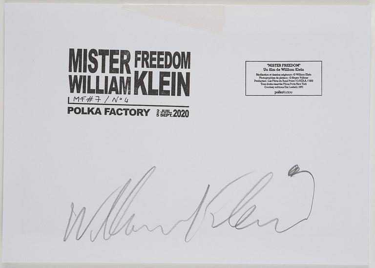 William Klein, ”Mister Freedom koffert - full set edition”, 2020.