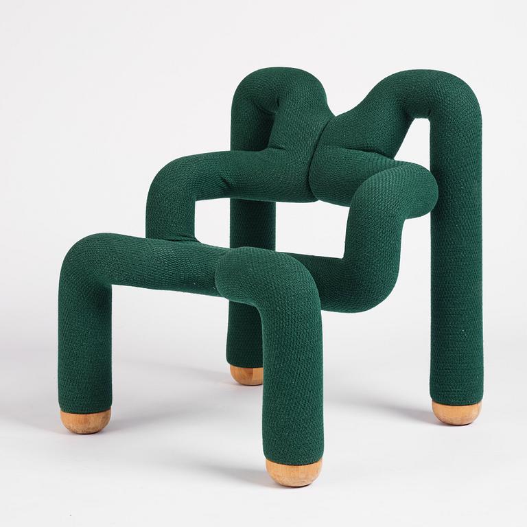 Terje Ekstrøm, armchair, "Ekstrem", for Stokke Fabrikker, Norway, circa 1984.