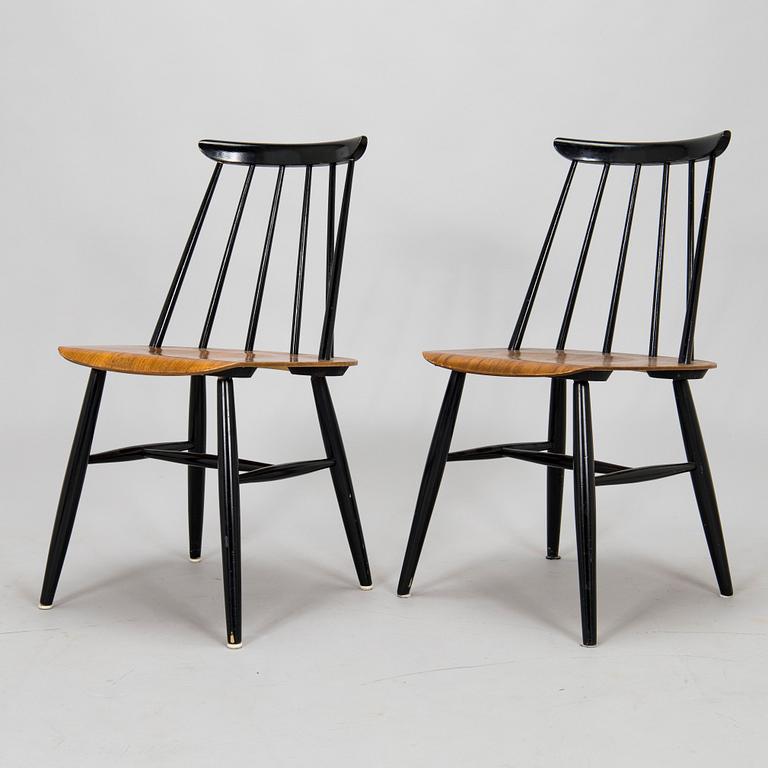 Ilmari Tapiovaara, Six mid-20th century  'Fanett' chairs for Asko.