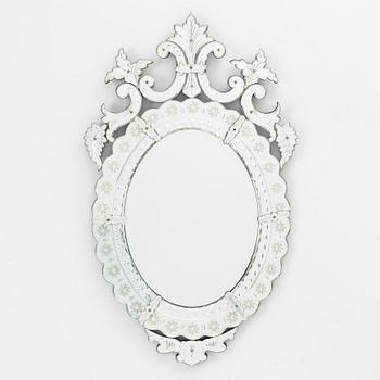 A Venetian style mirror, 21st century.
