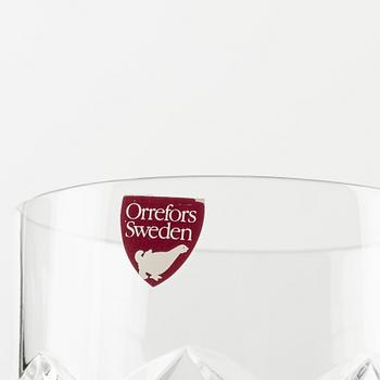 45 glass service parts, Gunnar Cyrén 'Karolina' and Ingeborg Lundin, 'Elisabeth' Orrefors.