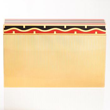 VAN CLEEF & ARPELS ETUI, 18K guld, emalj, ca 1930-tal.