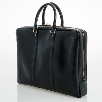 A "Porte-Documents Voyage" BRIEFCASE by Louis Vuitton.